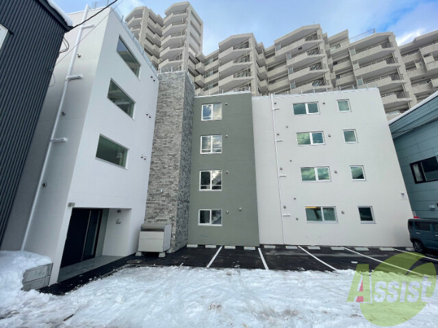 建物外観　札幌市西区発寒６条「Ｂｅｌｌｉｓｓｉｍｏ　Ｈａｓｓａｍｕ」