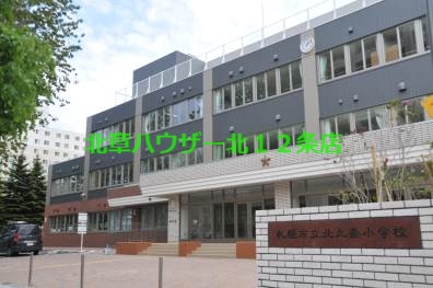 小学校　札幌市立北九条小学校（小学校）まで227m