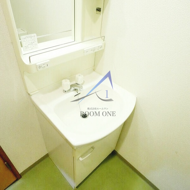洗面設備　洗面台です。