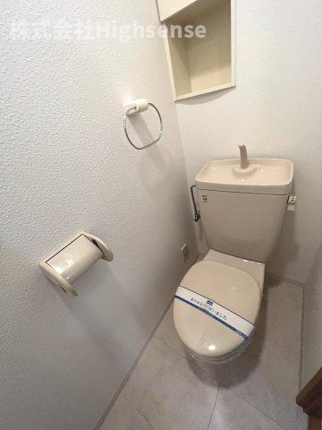 トイレ　清潔感のあるトイレです