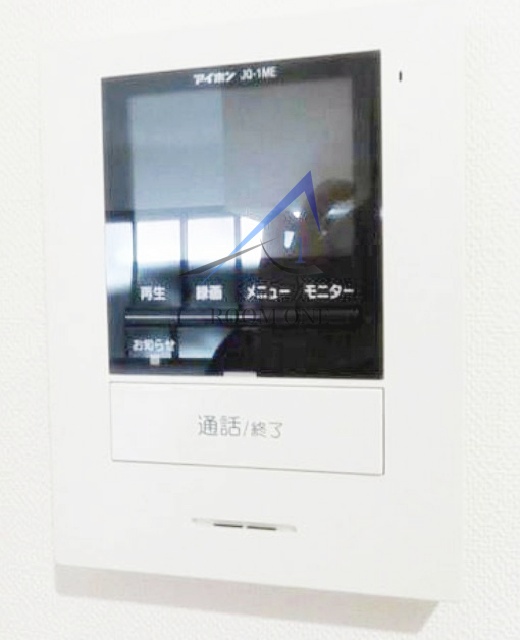 セキュリティ　モニター付きインターホンです。