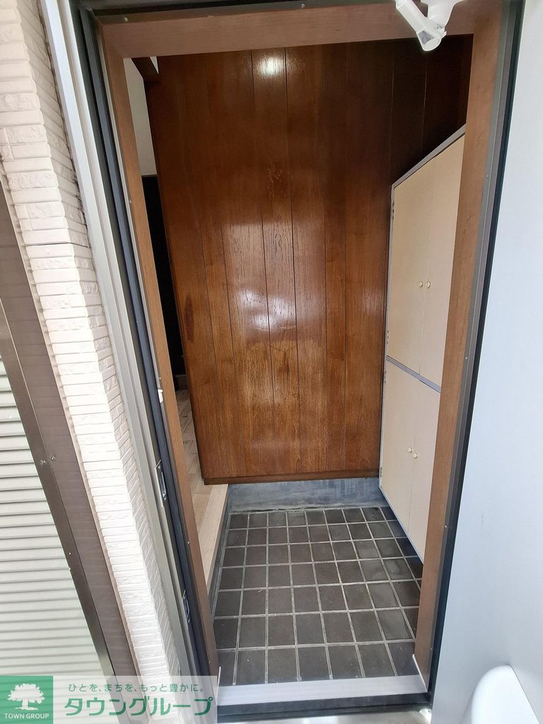 玄関　タウンハウジングまで♪