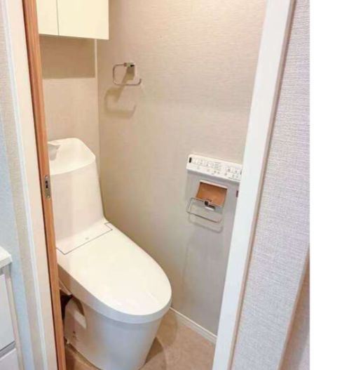 トイレ　ゆったりとした空間のトイレです