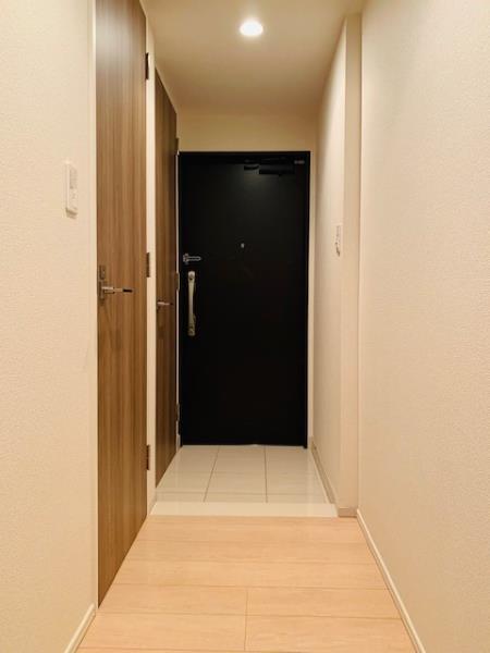 玄関　明るい玄関です
