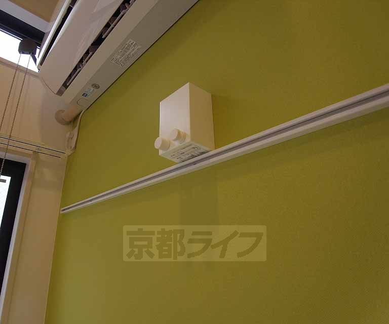 その他設備　室内物干しユニットです。