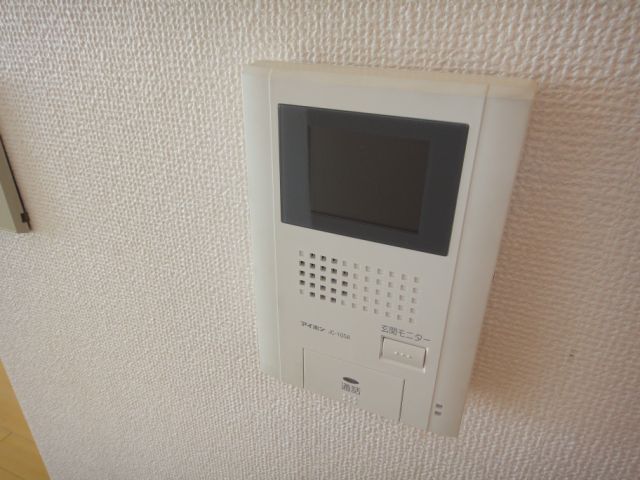 セキュリティ　ＴＶ付きモニターホン。