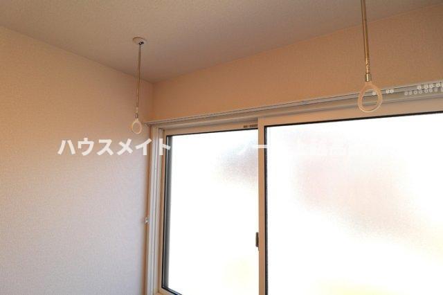 眺望　室内物干し