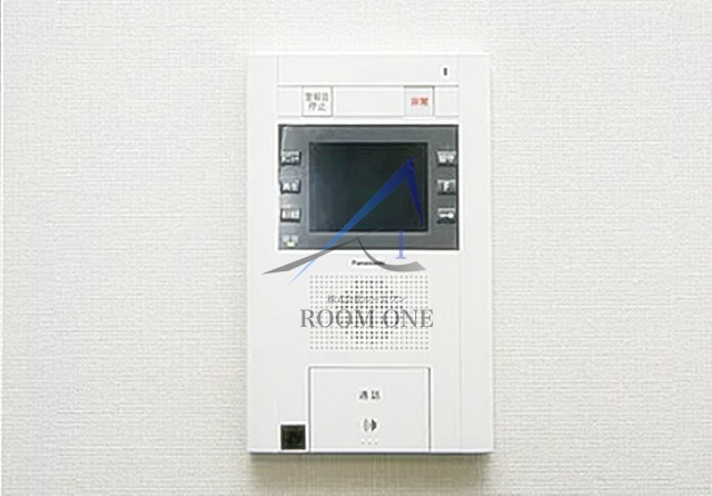 セキュリティ　モニター付きインターホンです。