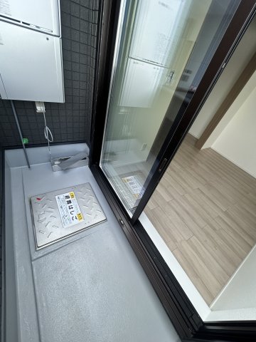 バルコニー　落ち着いた時間を過ごせるバルコニーです