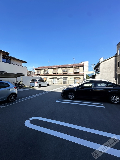 駐車場　広々とした仕口内駐車場を完備しております♪♪