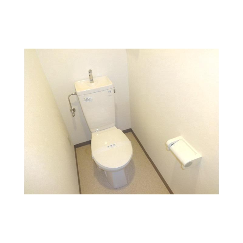 トイレ　トイレも綺麗にお使いいただけます。