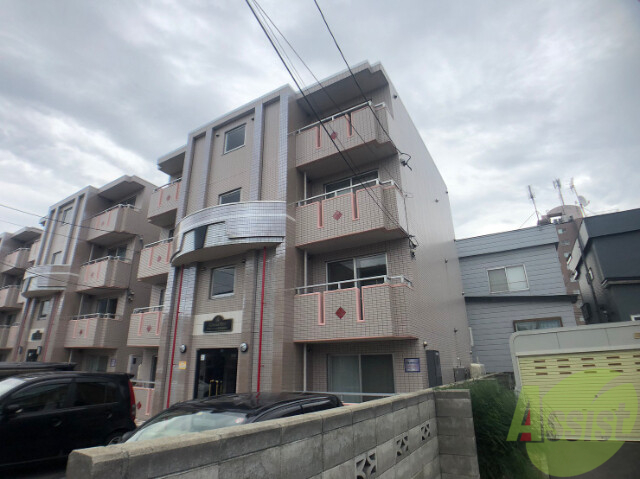 建物外観　札幌市東区北十五条東「グランメール環状通東Ｃ」