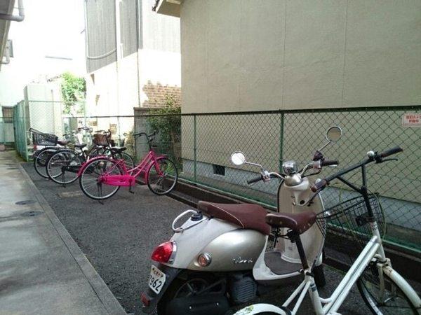その他共有部分　自転車置き場！