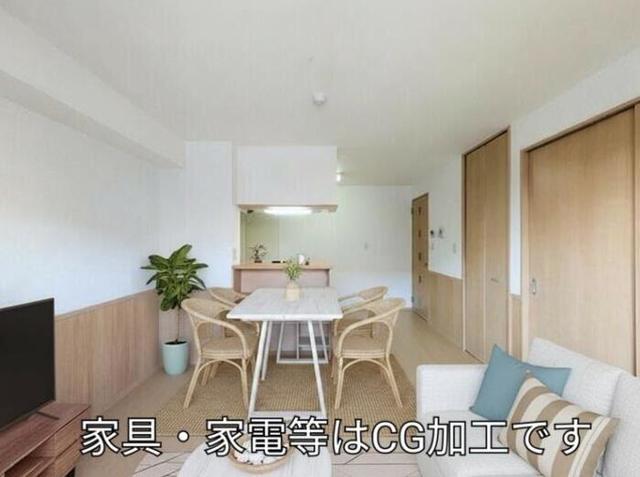 居室・リビング　家具・家電はイメージです