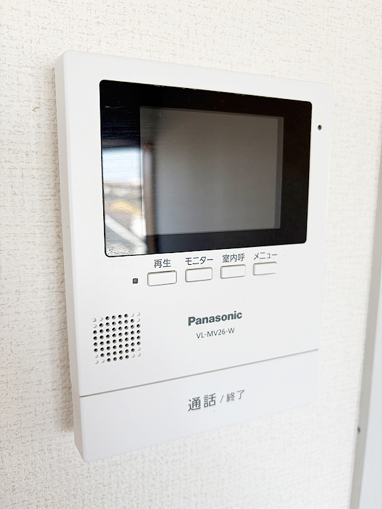 セキュリティ　◇来客者様を画面で確認できるＴＶインターホン付です！