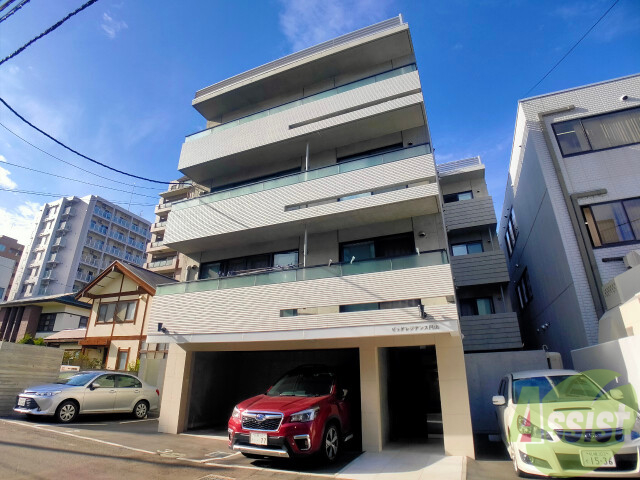 建物外観　札幌市中央区北３条西「ビッグレジデンス円山」