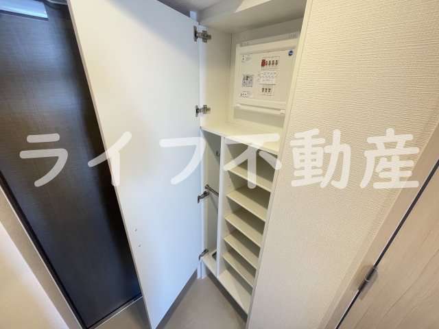 収納　大きなスペースがあり、収納には困りません
