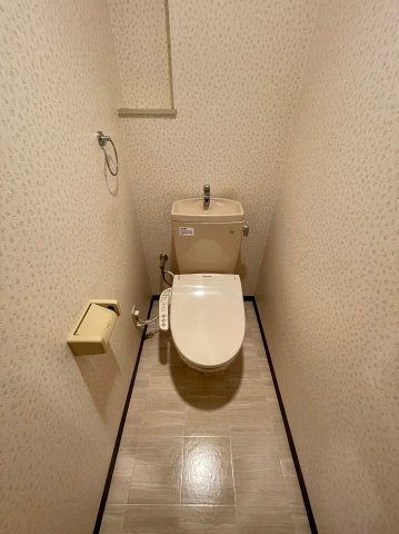 トイレ　ゆったりとした空間のトイレです