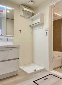 その他設備　室内洗濯機置き場。