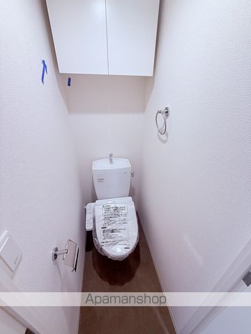 地下鉄長堀鶴見緑地線 蒲生四丁目駅 徒歩1分 10階建 築1年のトイレ写真