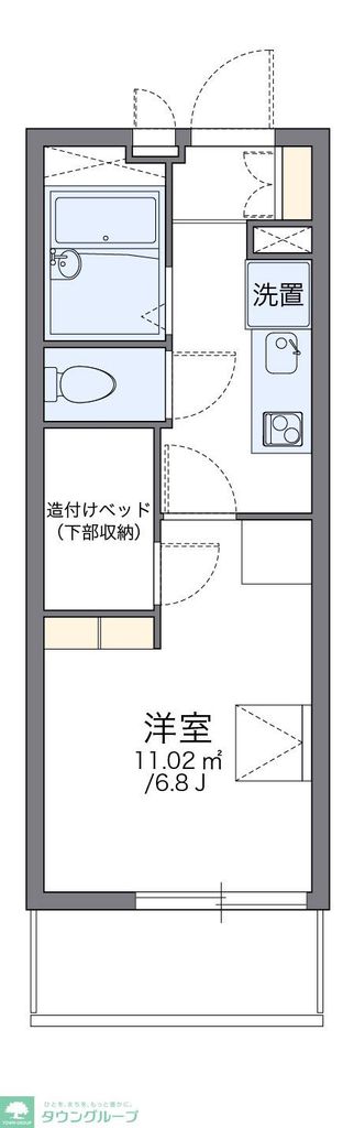 レオパレスNAITOの間取り写真