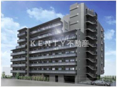 建物外観　こちら、外観パースです