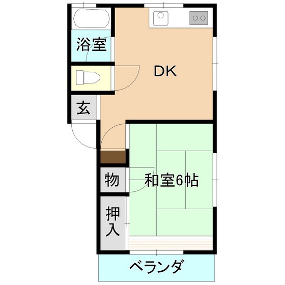 サンクレアの間取り写真