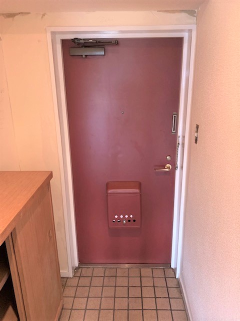 東武東上線 東武練馬駅 徒歩15分 4階建 築38年の玄関写真
