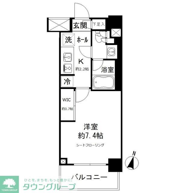 JP noie 亀戸の間取り写真