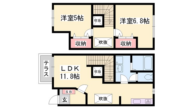 ロジュマン3の間取り写真
