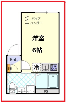エイチエースカイの間取り写真