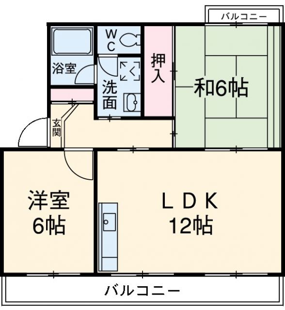コンフォールNISHIMURAの間取り写真