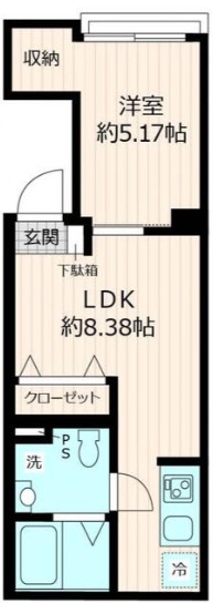 DK池袋の間取り写真