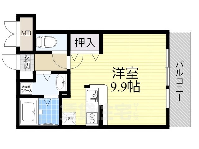 SUN COURT Nの間取り写真