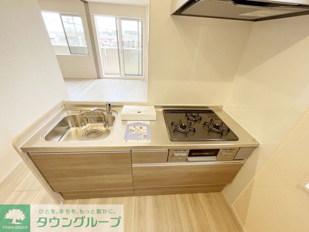クオーレ B棟のキッチン写真