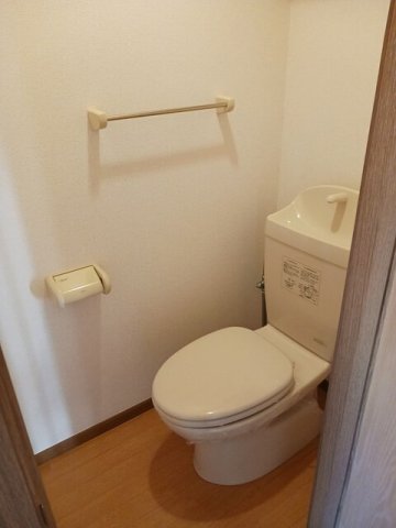 小田急小田原線 富水駅 徒歩9分 2階建 築27年のトイレ写真