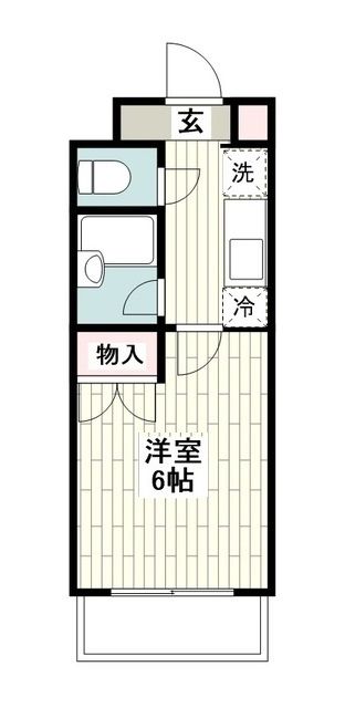 フローラル宮崎台の間取り写真