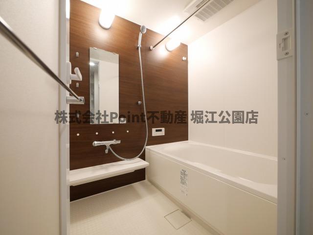 地下鉄中央線 深江橋駅 徒歩10分 7階建 築4年の風呂写真