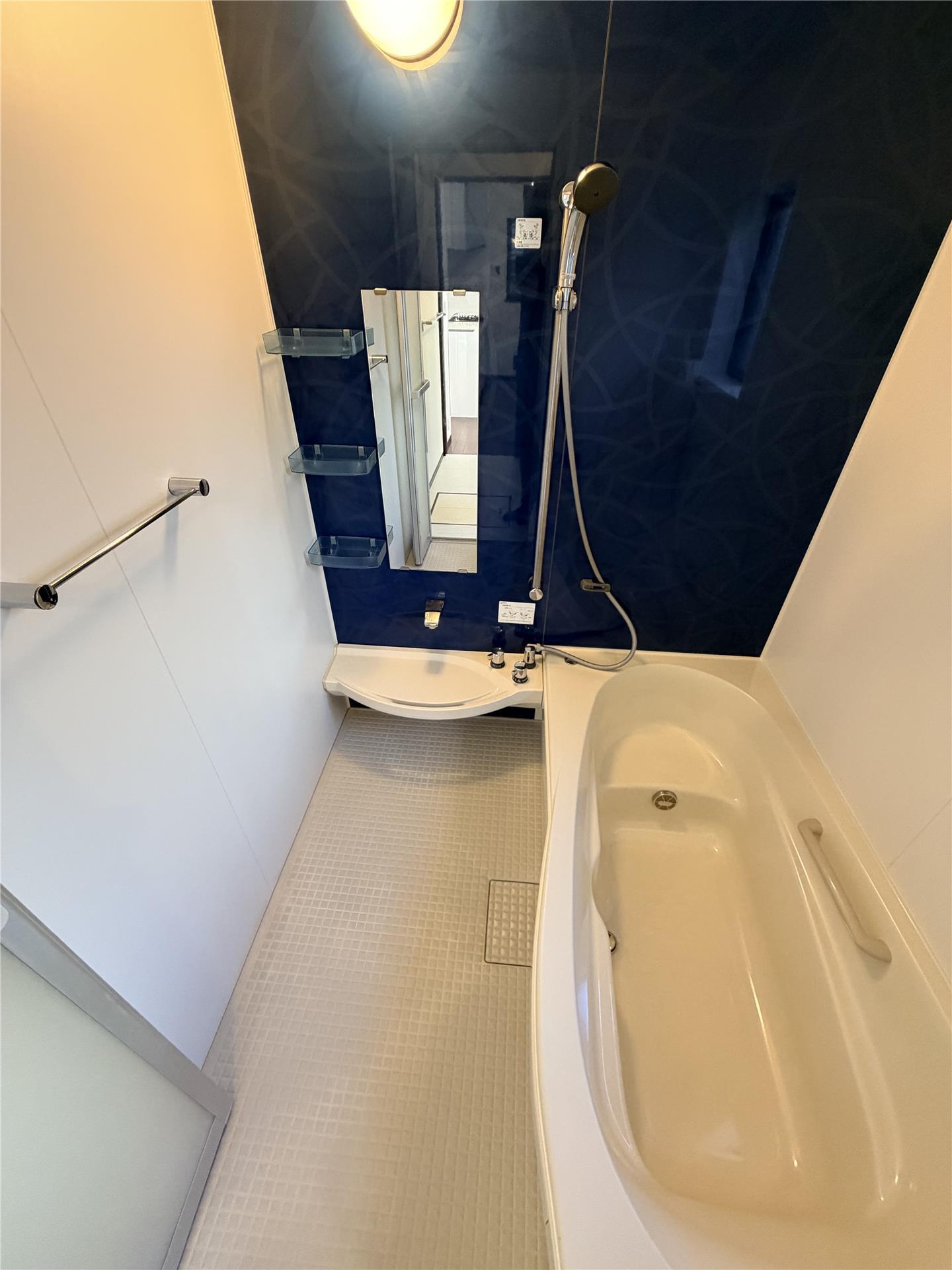 自由が丘戸建の風呂写真