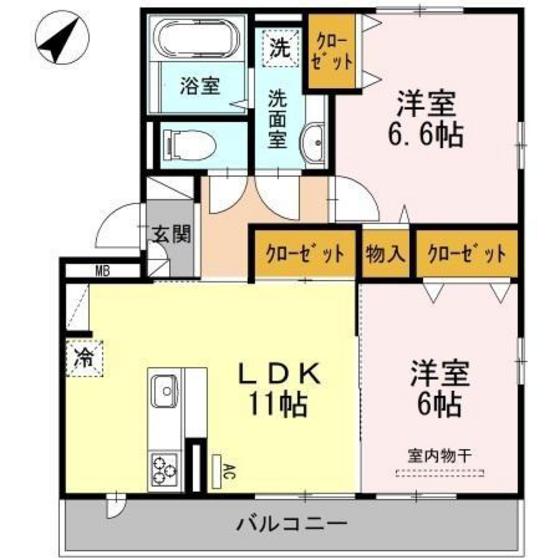 ジンミーの間取り写真