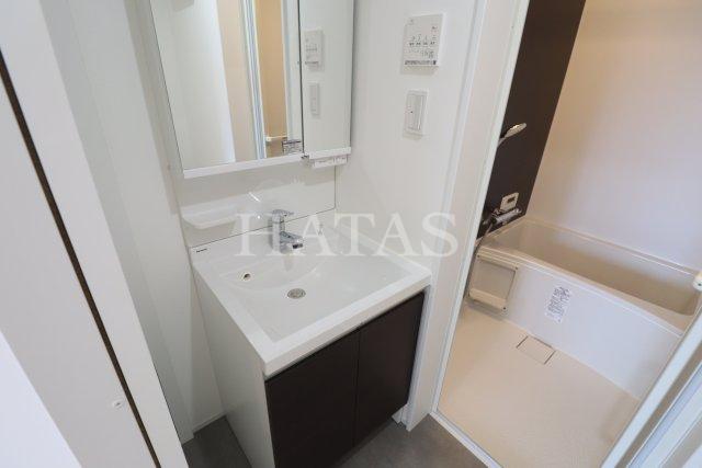 洗面設備　同物件別部屋です