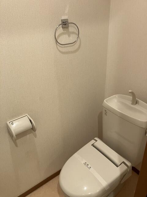 東武東上線 坂戸駅 徒歩3分 2階建 築22年のトイレ写真