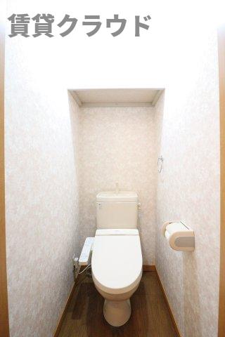 トイレ　清潔感のあるトイレです