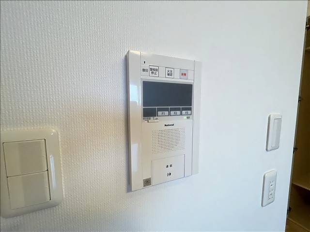 セキュリティ　来訪者の確認が出来ます！