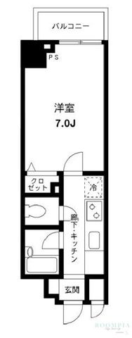 プライムアーバン飯田橋の間取り写真