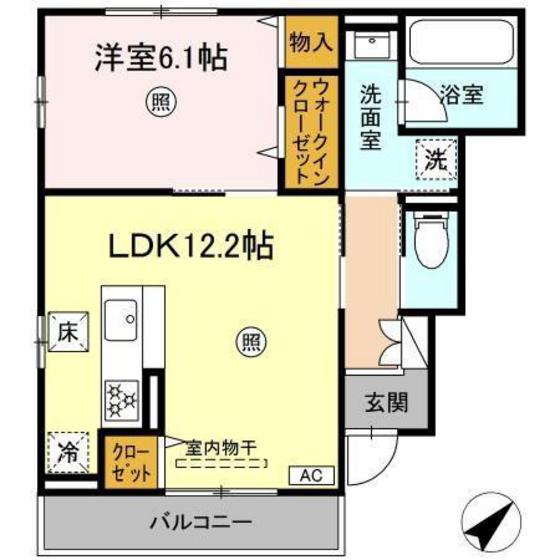 エルセージュ B棟の間取り写真