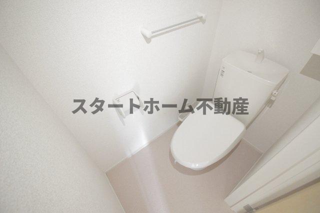 トイレ　ゆったりとした空間のトイレです