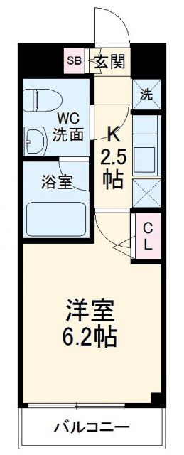 プレール・ドゥーク元住吉の間取り写真
