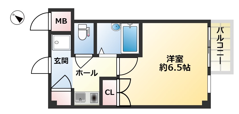 シティライフつかさの間取り写真