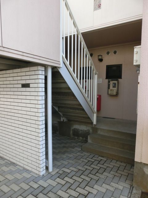 セキュリティ　来訪者のわかるTVホン付きです。